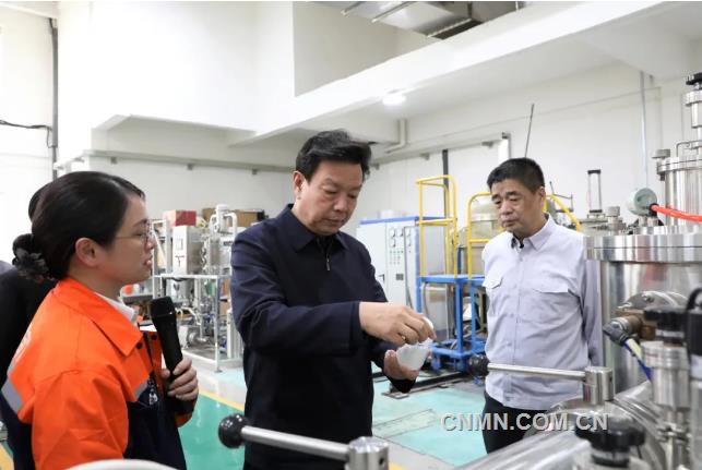 陳得信到洛陽調(diào)研所屬企業(yè)